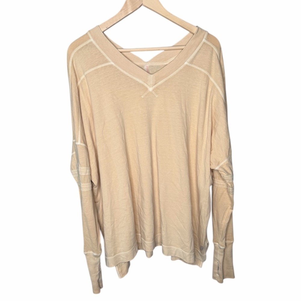 Free People x Movement All Star Layer Long Sleeve - Latte - Picture 4 of 13